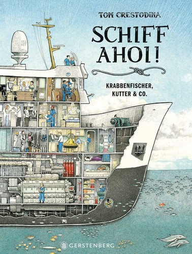 Schiff ahoi krabbenfischer - schiff,