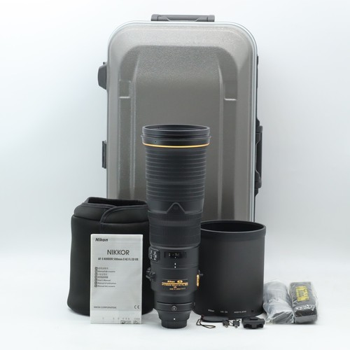 Nikon nikkor 500mm f 4e - af-s,