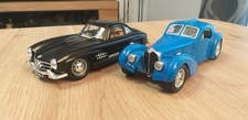 2 Modellautos Burago Bugatti