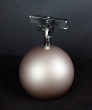 Erco Kugellampe für Schienensystem 70er Jahre Braun