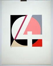 Walter Dexel Farbserigraphie handsigniert und nummeriert