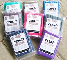 Cernit Polymer Clay Shiny Effekte Modelliermasse 56g Pack SERAJOSY