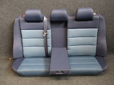 STOFF Rücksitzbank Audi A4 B5 Avant Rückbank Sitz Ausstattung blau