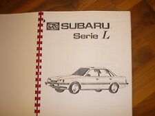 SUBARU LEONE SERIE L  Schulungsunterlagen  von Werkstatt