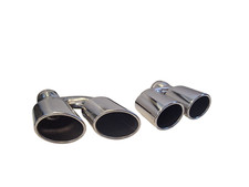 Auspuffblende Endrohre Duplex