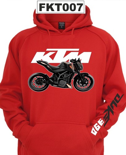 Kapuzenpulli duke 390 rot - duke, red