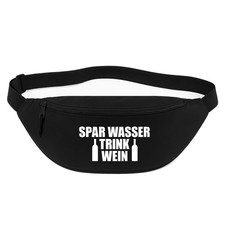 Bauchtasche spar wasser - spar, trink