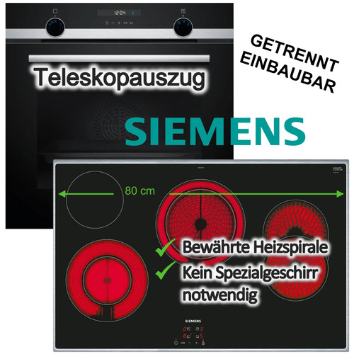 Siemens herdset backofen - siemens,