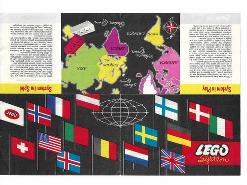 Vintage lego system spiel - system, im