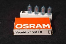 OSRAM Vacublitz XM 1 B Originalschachtel mit vier Birnen