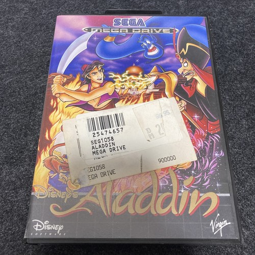 Aladdin sega mega drive game - mega,