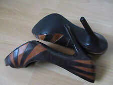 Jumelles Damen Schuhe Pumps Gr.40 braun