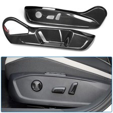 Glänzend Kohlenfaser Sitze