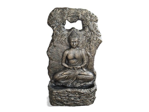 Buddha relief mit - relief, brunnen