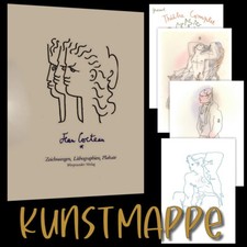 Jean Cocteau Kunstmappe mit 12