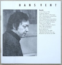HANS VENT "Malerei