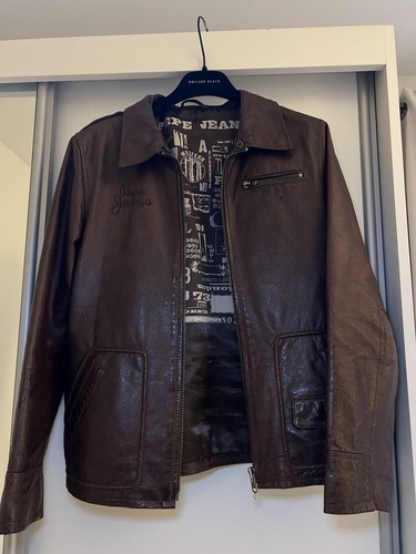 Lederjacke pepe jeans - lederjacke,