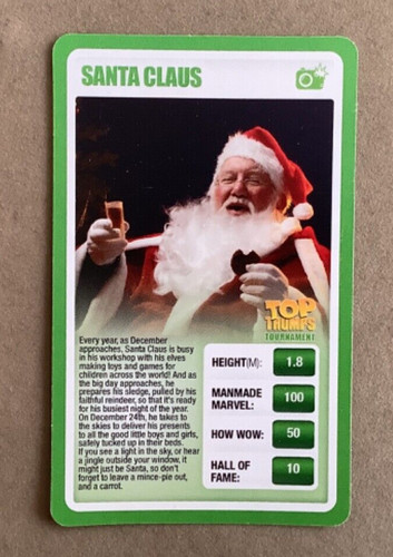 Seltene top trumps einzelkarte - trumps,