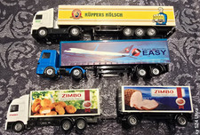 3 Seltene  Werbetrucks der Blaue ist von SIKU