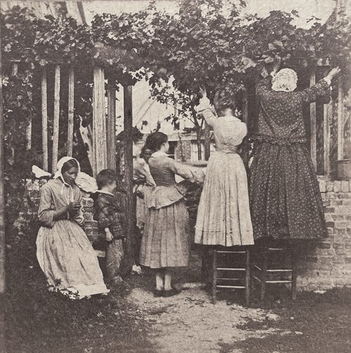 Ländliche kunstszene c1860 - ländliche,