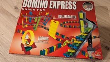 DOMINO EXPRESS Super Fun mit Power Dealer Brücken 500 Steinen Baupläne 
