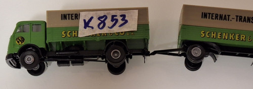 K853 brekina 87 mercedes - ,