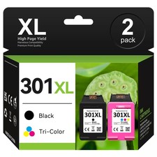 2er 301 Multipack Patronen für HP 301XL OfficeJet 2544 2620 4630 4632 2622 4634