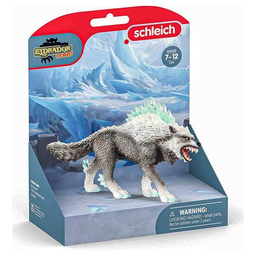 Schleich schnee wolf modell - schnee,