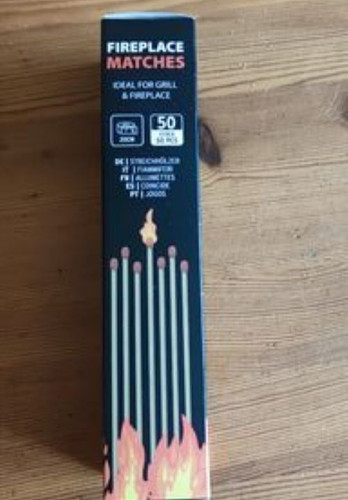 5er pack streichhölzer 20cm - ,
