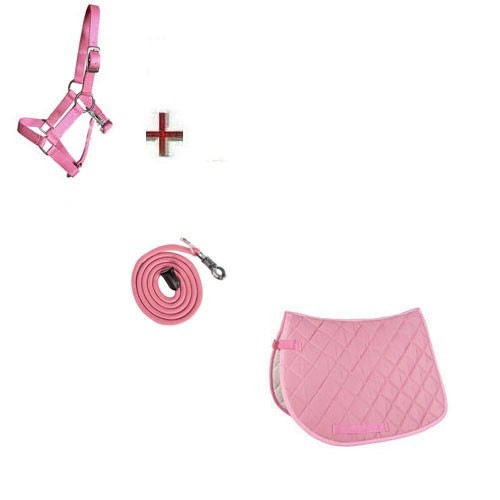 Set halfter mit strick - set,