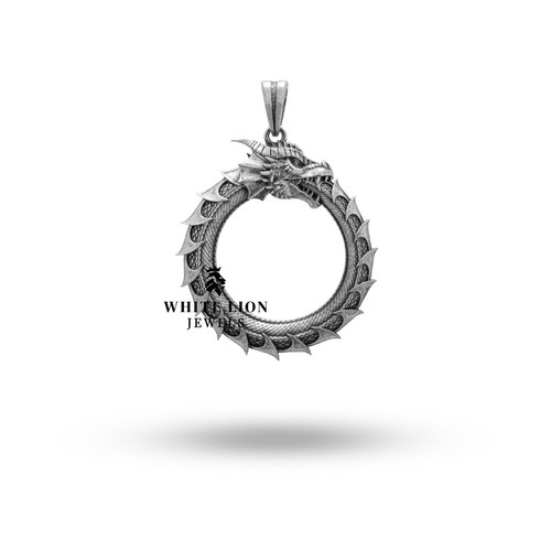 Ouroboros biker reiter - reiter, drache
