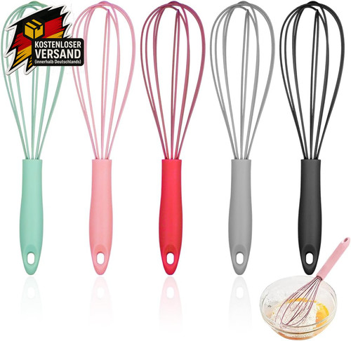 Silikon schneebesen set - schneebesen,