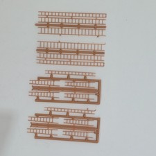 Roco H0 Feuerwehr Zurüstteile Holz Leitern