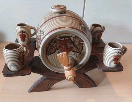 Ddr likörfaß becher auf - ddr,