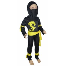 KINDER NINJA KOSTÜM & MASKE # Karneval Fasching Samurai Drachen Krieger Party