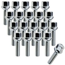 20 Radschrauben M12 40mm Kugel