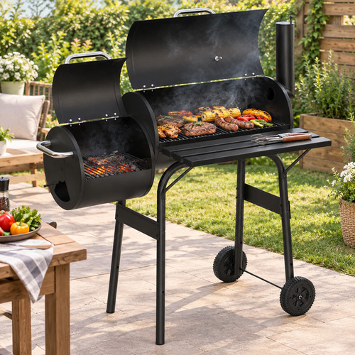 Woltu holzkohlegrill smoker - woltu,