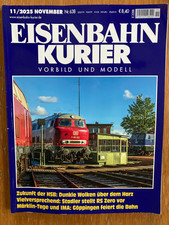 Zeitschrift Eisenbahnkurier November 2025