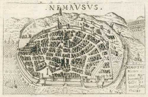 Nimes dptm gard gesamtansicht - nimes,