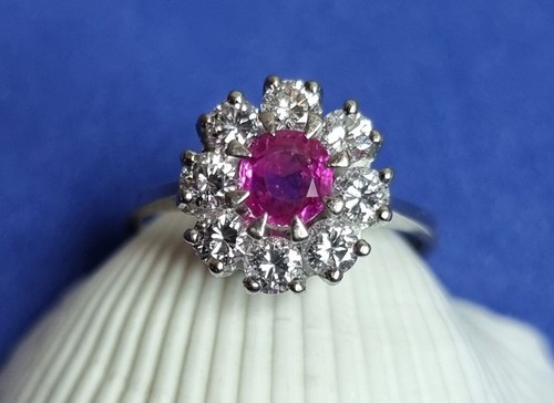 125 brillant rubin ring - 125,