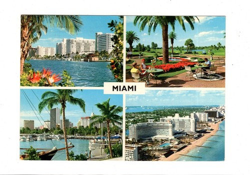 Ansichtskarte miami - ansichtskarte, /