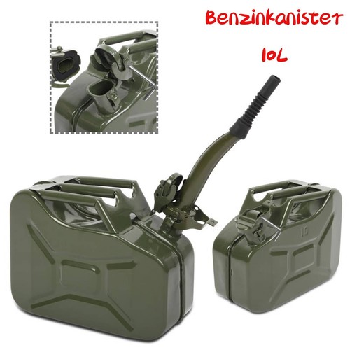 10l metall kraftstoffkanister - metall,