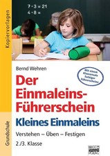 Der Einmaleins-Führerschein - Kleines Einmaleins / 2./3. Klasse - Kopiervorlagen