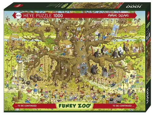 Monkey habitat puzzle - habitat, |