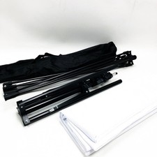 Projektionsleinwand, 100 Zoll 16:9 HD 4K Projektionsleinwand - Faltenfrei,