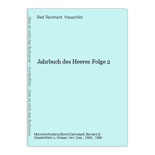 Jahrbuch des heeres folge - jahrbuch,