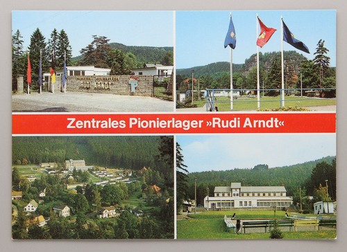 Postkarte kurort oybin - kurort,