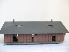 KE513* AUHAGEN H0 Lagerhalle Die Türen fehlt gebaut