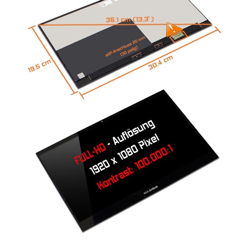 Oled displaymodul - 13,3",