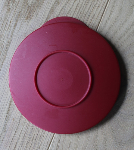 Tupper deckel rot - deckel,